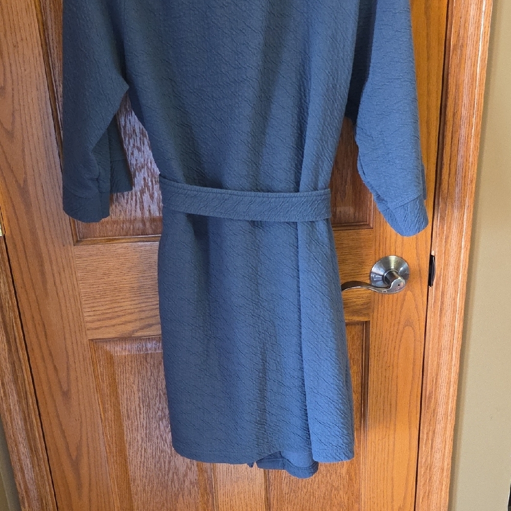 Sonoma Navy Textured Robe - Picture 5 of 9